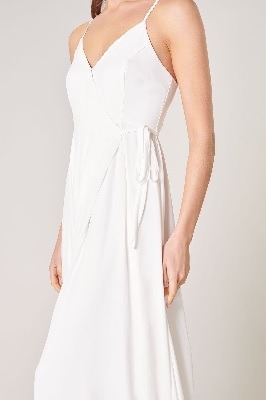 Criss Cross Wrap Dress