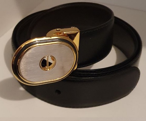 Dunhill Buckle Leather Belt