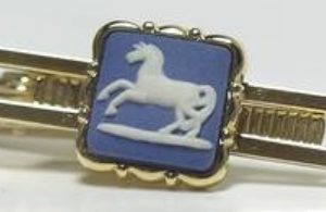 Wedgwood Horse Tie Clip