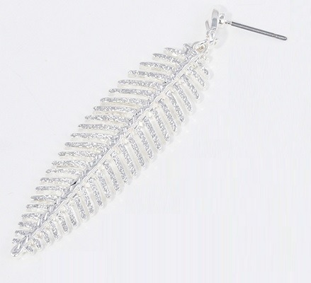 Glam Leaf Drop Dangle Earrings